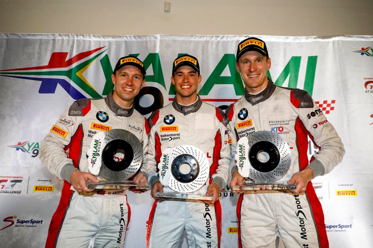 Mikkel Jensen, Christian Krognes og Nicky Catsburg hentede sæsonens bedste resultat til Walkenhorst Motorsport med andenpladsen i Sydafrika.