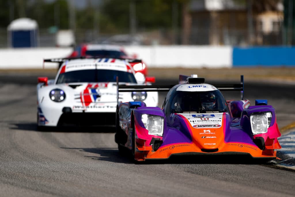 #52 PR1 Mathiasen Motorsports ORECA LMP2 07, LMP2: Mikkel Jensen, Ben Keating, Scott Huffaker