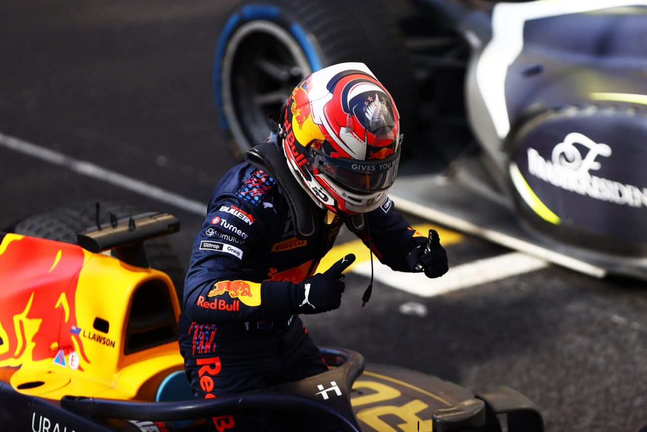 MONTE-CARLO, MONACO - MAY 22: <> during Sprint Race 2 of Round 2:Monte Carlo of the Formula 2 Championship at Circuit de Monaco on May 22, 2021 in Monte-Carlo, Monaco. (Photo by Dan Istitene - Formula 1/Formula Motorsport Limited via Getty Images)