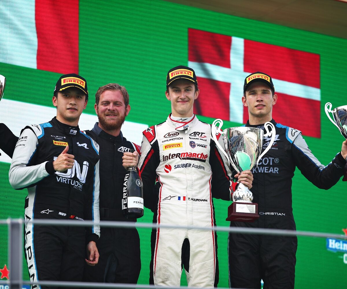 MONZA, ITALY - SEPTEMBER 11: <> during Round 5:Monza sprint race 1 of the Formula 2 Championship at Autodromo di Monza on September 11, 2021 in Monza, Italy. (Photo by Joe Portlock - Formula 1/Formula Motorsport Limited via Getty Images)