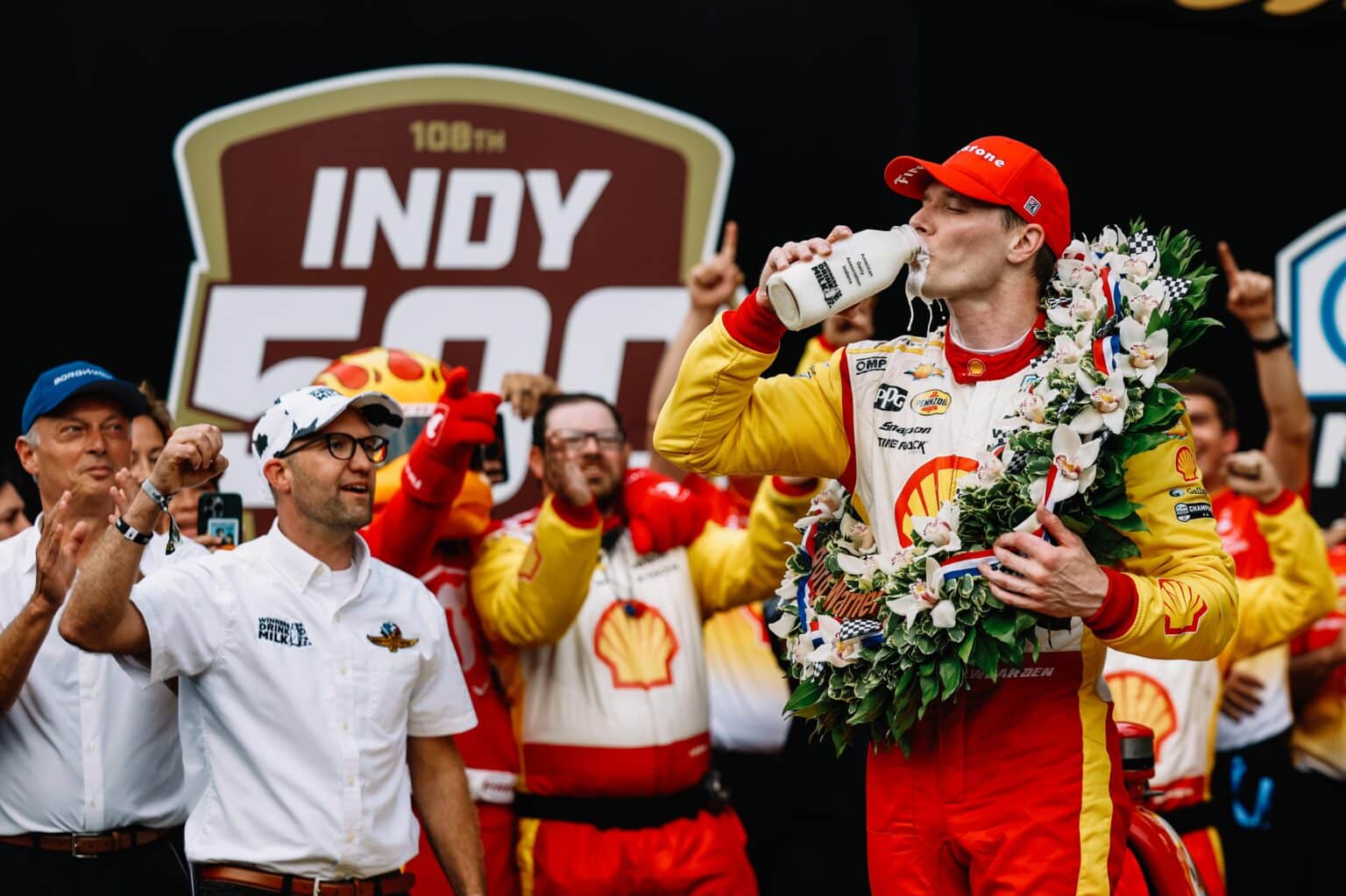 Indianapolis, IN - during the Indianapolis 500 at the Indianapolis Motor Speedway. (Photo by Joe Skibinski | IMS Photo)