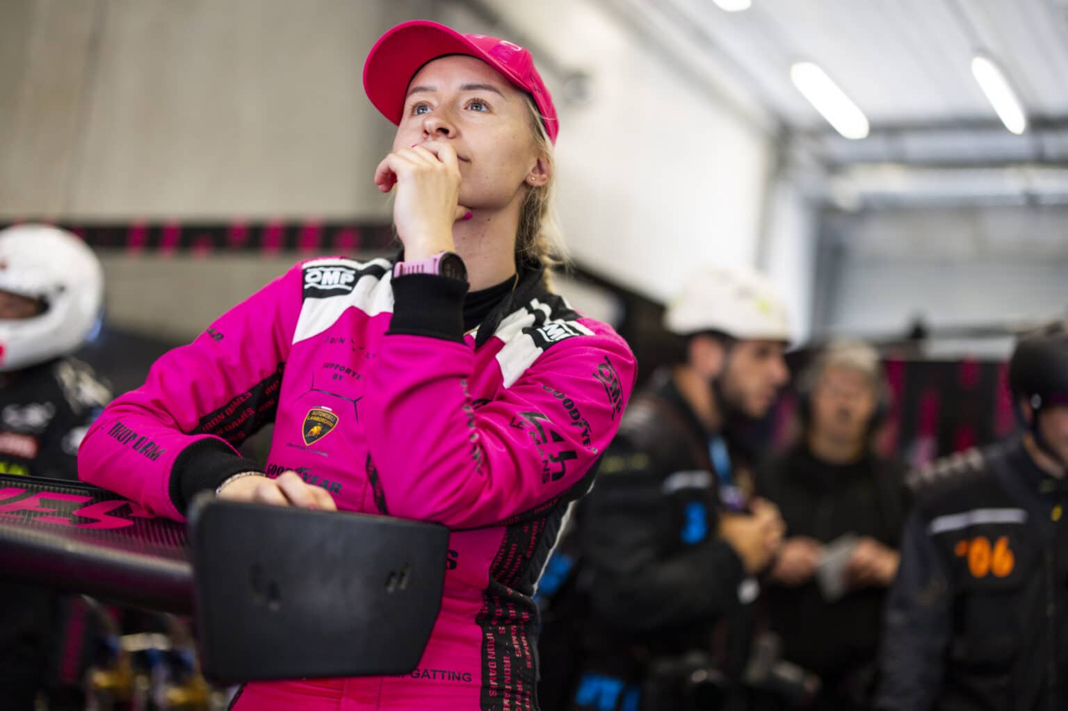 GATTING Michelle (dnk), Iron Dames, Lamborghini Huracan GT3 Evo2, portrait during the 2024 TotalEnergies 6 Hours of Spa-Francorchamps, 3rd round of the 2024 FIA World Endurance Championship, from May 8 to 11, 2024 on the Circuit de Spa-Francorchamps in Stavelot, Belgium - Photo Julien Delfosse / DPPI
