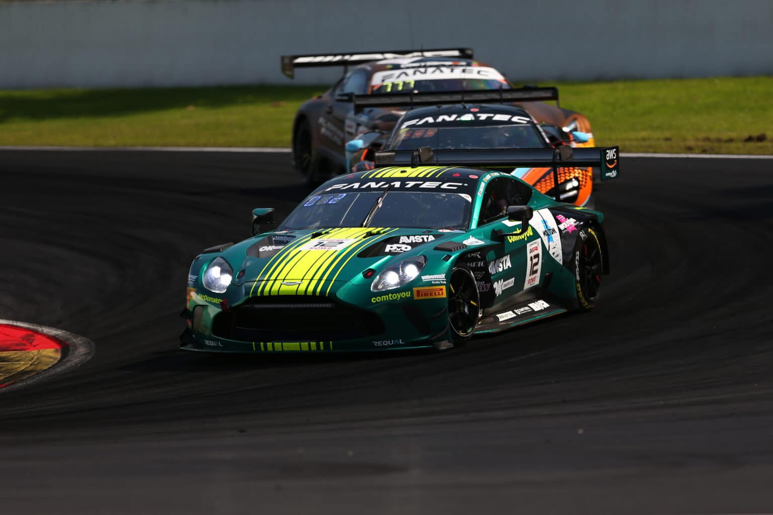#12 - Comtoyou Racing - Nicolas BAERT - Esteban MUTH - Sebastian ØGAARD - Erwan BASTARD - Aston Martin Vantage AMR GT3 EVO