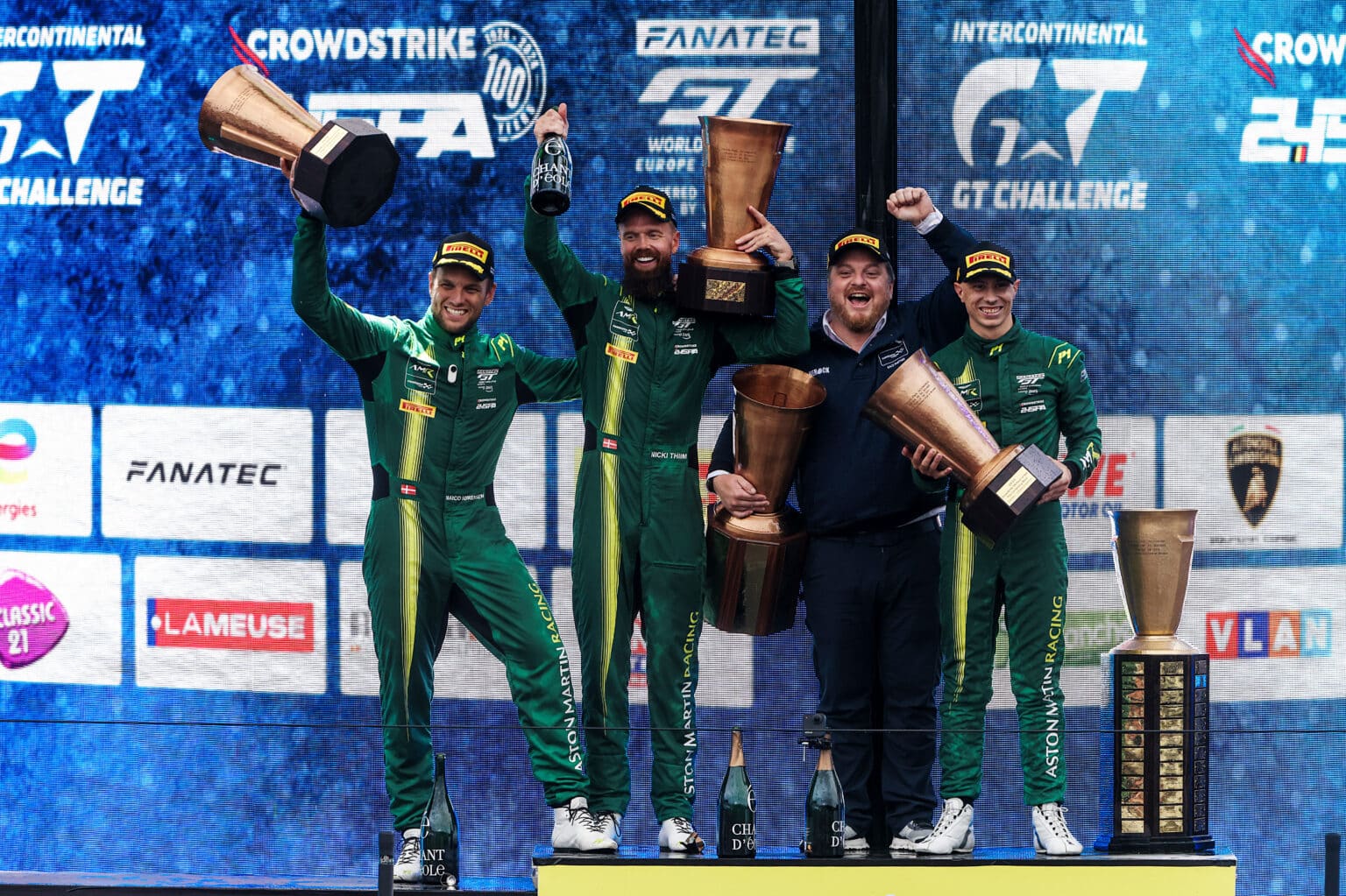 #7 - Comtoyou Racing - Nicki THIIM - Mattia DRUDI - Marco SØRENSEN - Aston Martin Vantage AMR GT3 EVO