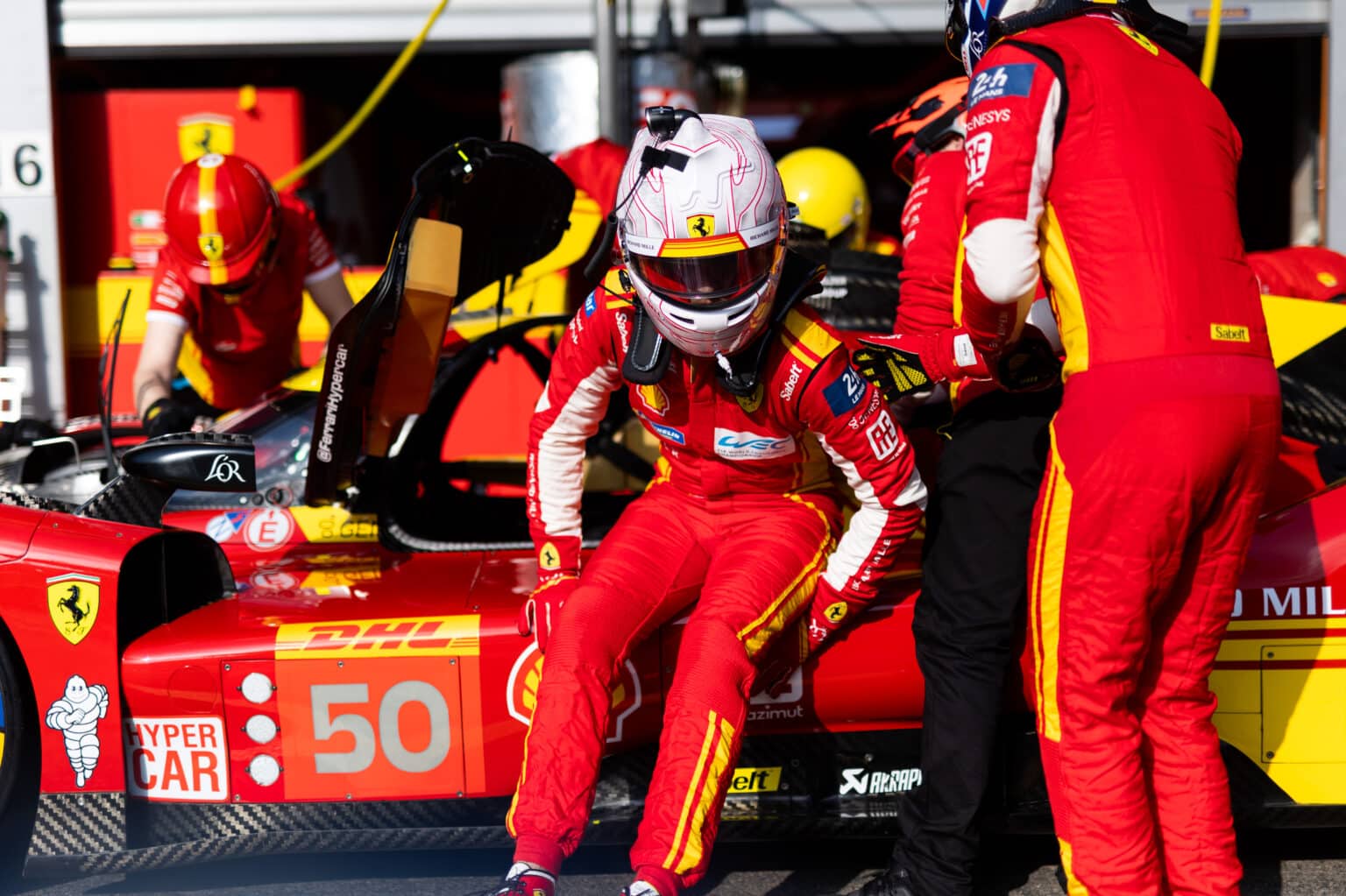 NIELSEN Nicklas (dnk), Ferrari AF Corse, Ferrari 499P, portrait during the 2024 TotalEnergies 6 Hours of Spa-Francorchamps, 3rd round of the 2024 FIA World Endurance Championship, from May 8 to 11, 2024 on the Circuit de Spa-Francorchamps in Stavelot, Belgium - Photo Joao Filipe / DPPI