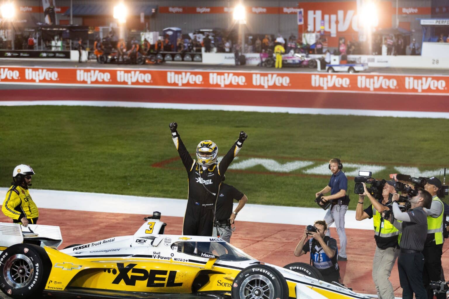 Newton, IA- during the HyVee Iowa Weekend in Newton, IA (Photo by Travis Hinkle | IMS Photo)