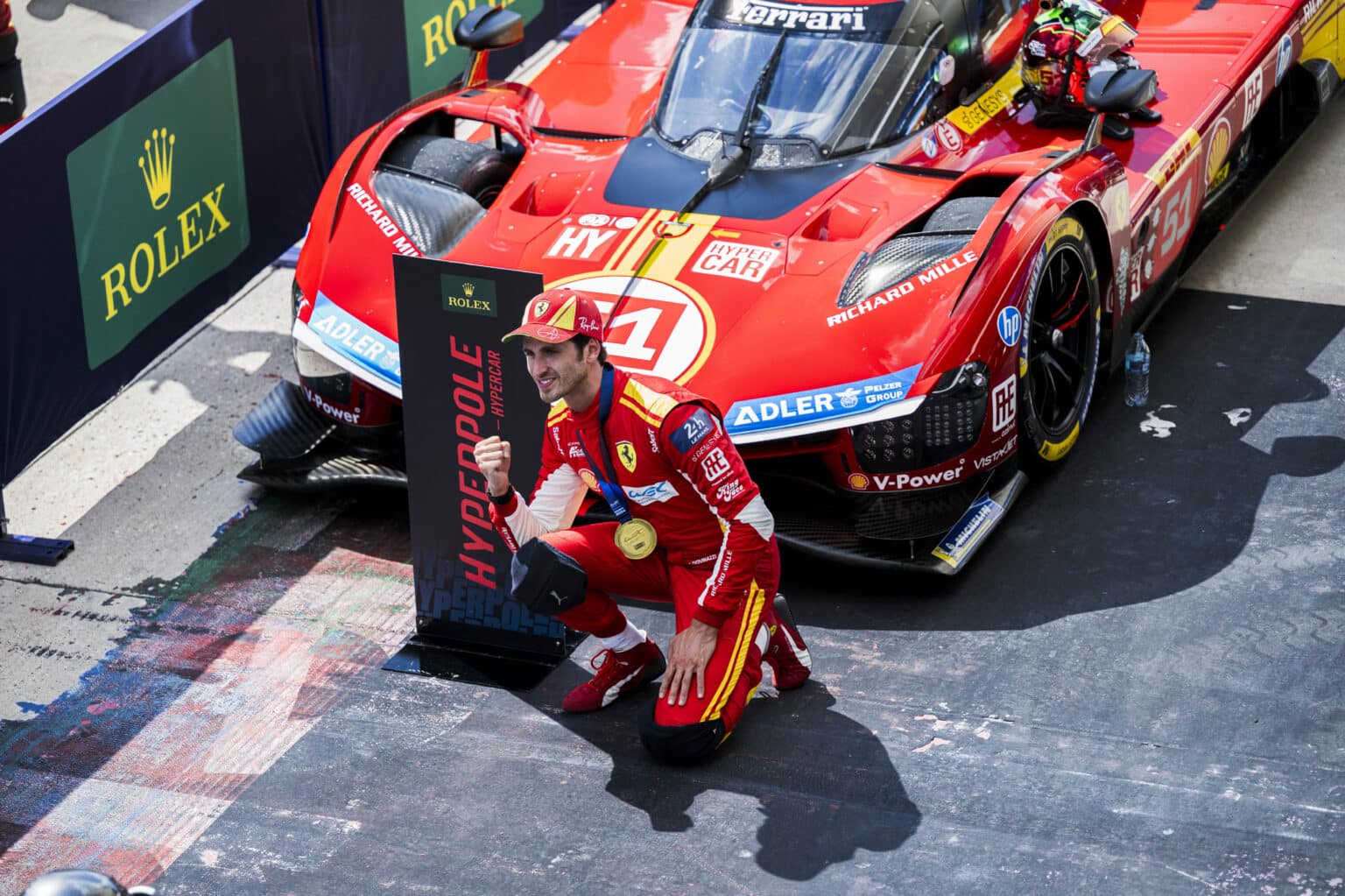GIOVINAZZI Antonio (ita), Ferrari AF Corse, Ferrari 499P, portrait during the 2024 Lone Star Star Le Mans, 6th round of the 2024 FIA World Endurance Championship, from August 30 to September 1, 2024 on the Circuit of the Americas in Austin, Texas, United States of America - Photo Charly Lopez / DPPI