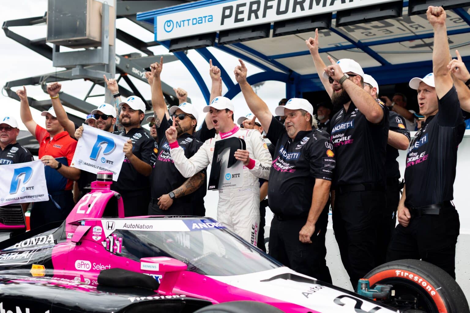 Lebanon, TN - during the  2024 Big Machine Music City Grand Prix Presented by Gainbridge  (Photo by Travis Hinkle | IMS Photo)