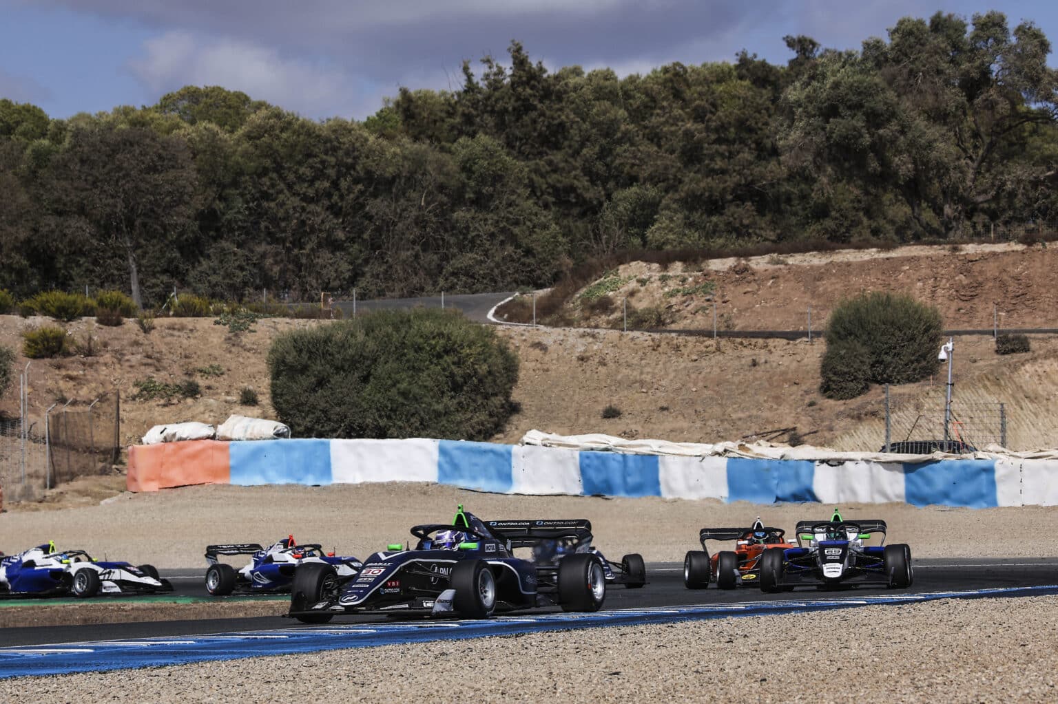 Theodor JENSEN #30, Palou Motorsport. © 2024 Dutch Photo Agency. Jerez (ESP), Oct 04-06, 2024 - Racing Weekend F4 Spain and Eurocup3 at Circuito de Jerez, Spain.