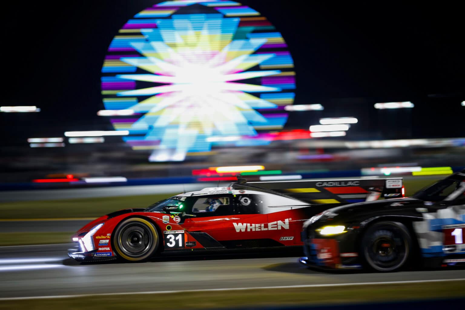 #31: Cadillac Whelen, Cadillac V-Series.R, GTP: Jack Aitken, Earl Bamber, Frederik Vesti, Felipe Drugovich. Foto: IMSA/Jake Galstad