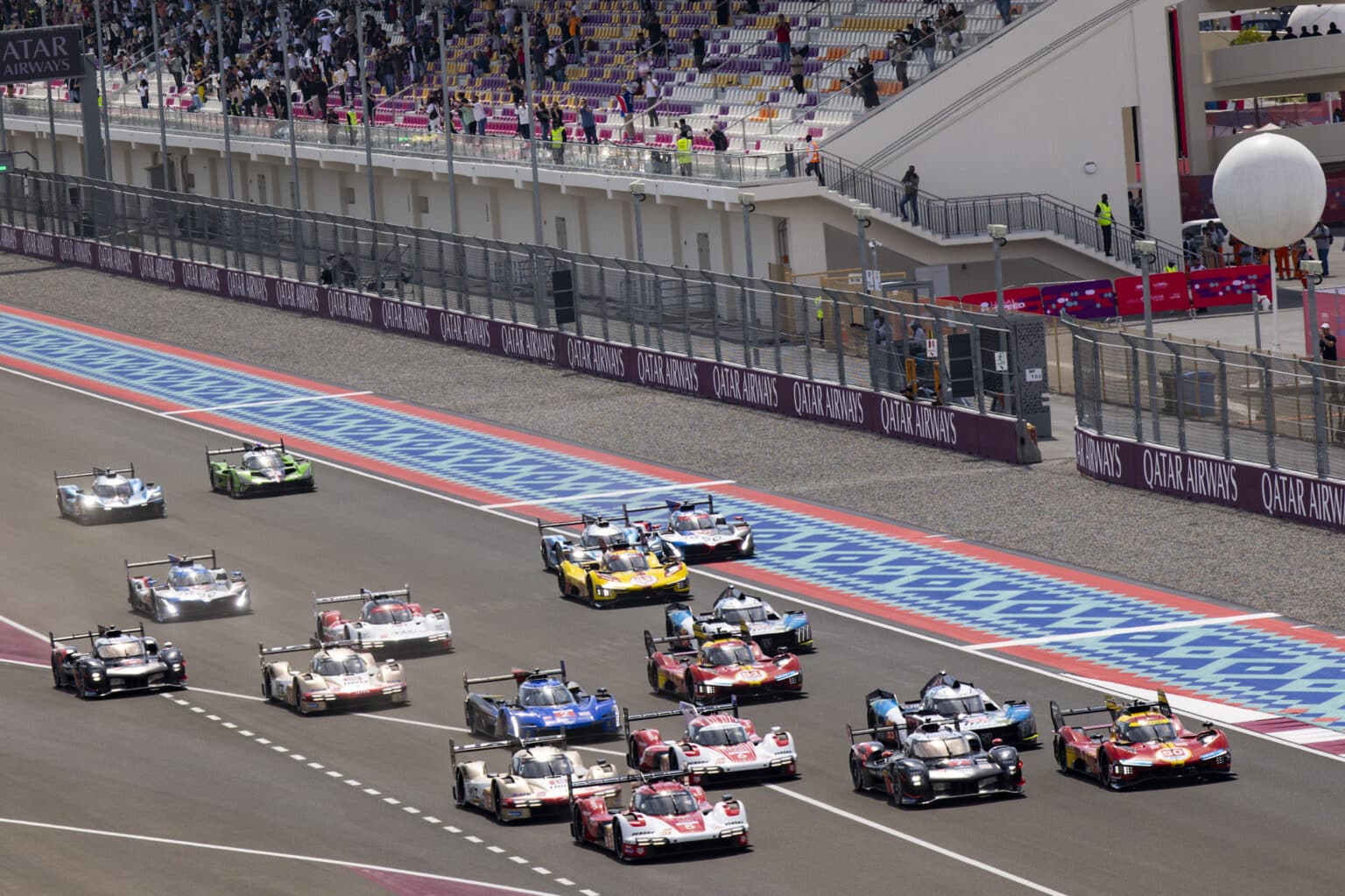 during the Qatar Airways Qatar 1812 KM, 1st round of the 2024 FIA World Endurance Championship, from February 29 to March 02, 2024 on the Losail International Circuit in Lusail, Qatar - Photo Julien Delfosse / DPPI