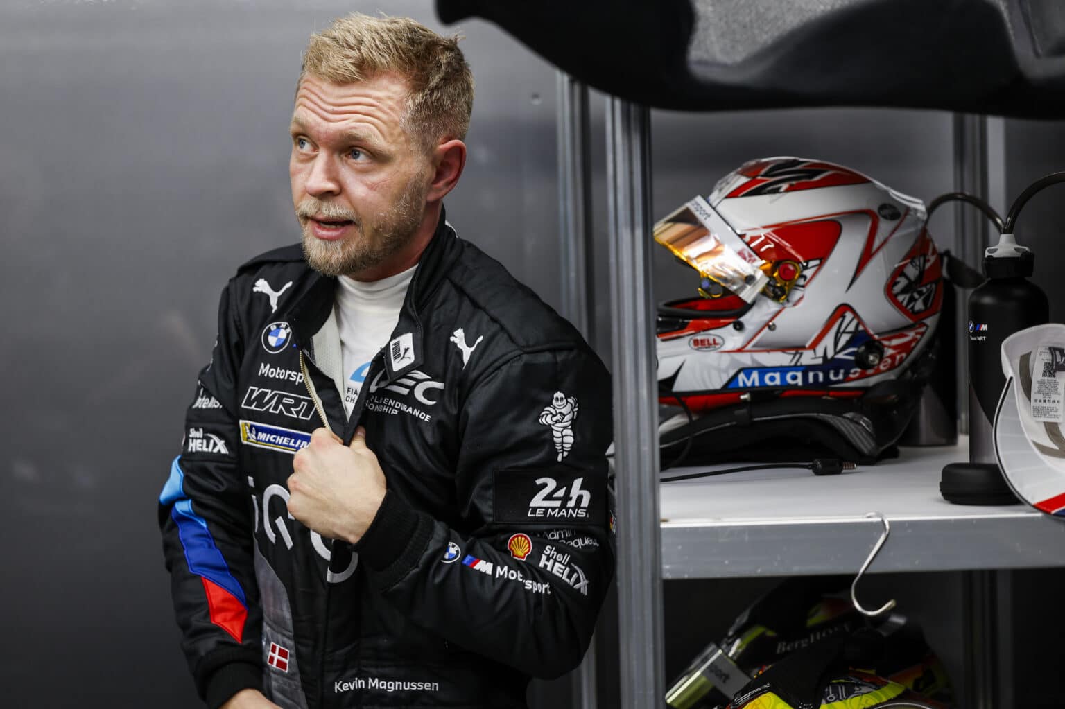 MAGNUSSEN Kevin (dnk), BMW M Team WRT, BMW M Hybrid V8 #15, Hypercar, portrait during the Prologue of the 2025 FIA World Endurance Championship, from February 21 to 22, 2025 on the Losail International Circuit in Lusail, Qatar - Photo Julien Delfosse / DPPI