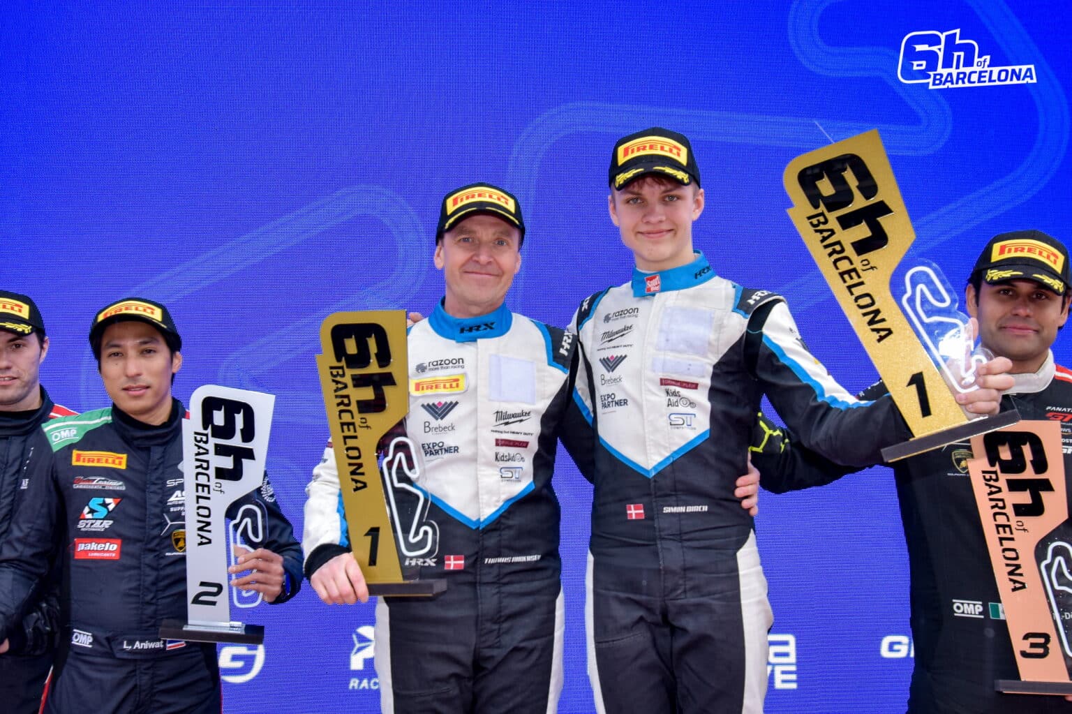 Simon Birch, Thomas Andersen, GT Winter Series. Foto: Winter Series