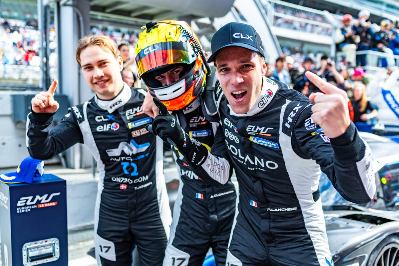 CLX MOTORSPORT / Paul LANCHERE (FRA) - CLX MOTORSPORT / Adrien CLOSMENIL (FRA) - CLX MOTORSPORT / Theodor JENSEN (DEN) -European Le Mans Series - 4h of Barcelona - Circuit de Barcelona Catalunya - Spain -