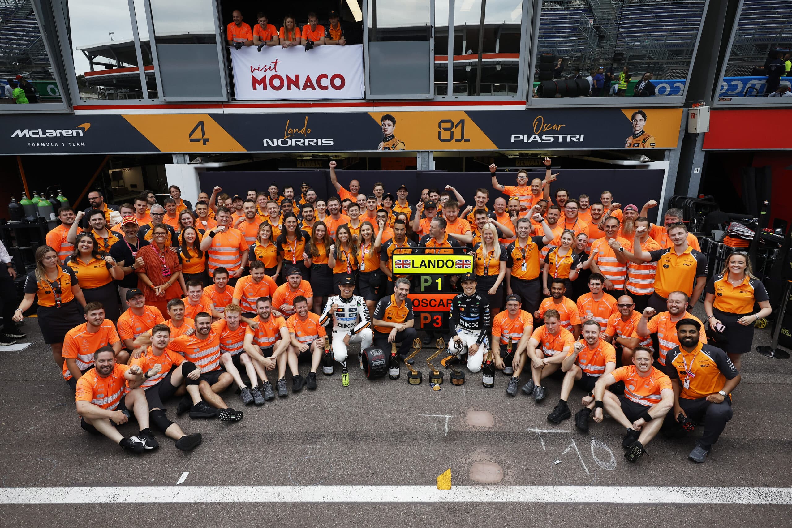 McLaren fører suverænt konstruktørmesterskabet. Foto: Glenn Dunbar/LAT Images