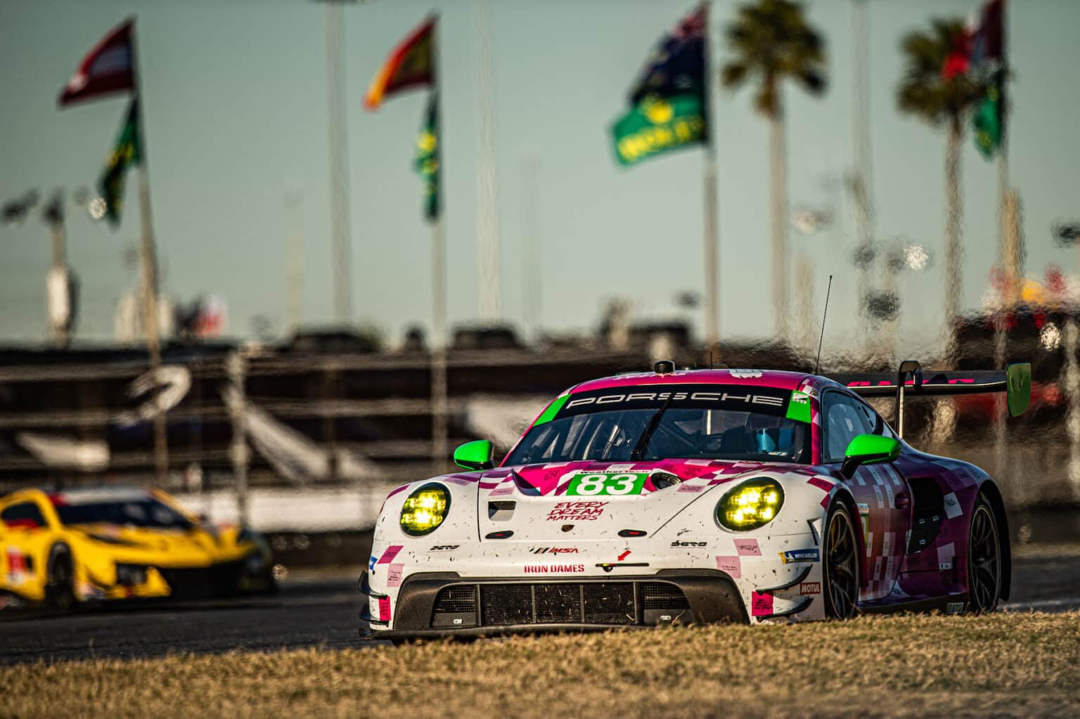 #83: Iron Dames, Porsche 911 GT3 R (992), GTD: Sarah Bovy, Rahel Frey, Michelle Gatting, Karen Gaillard