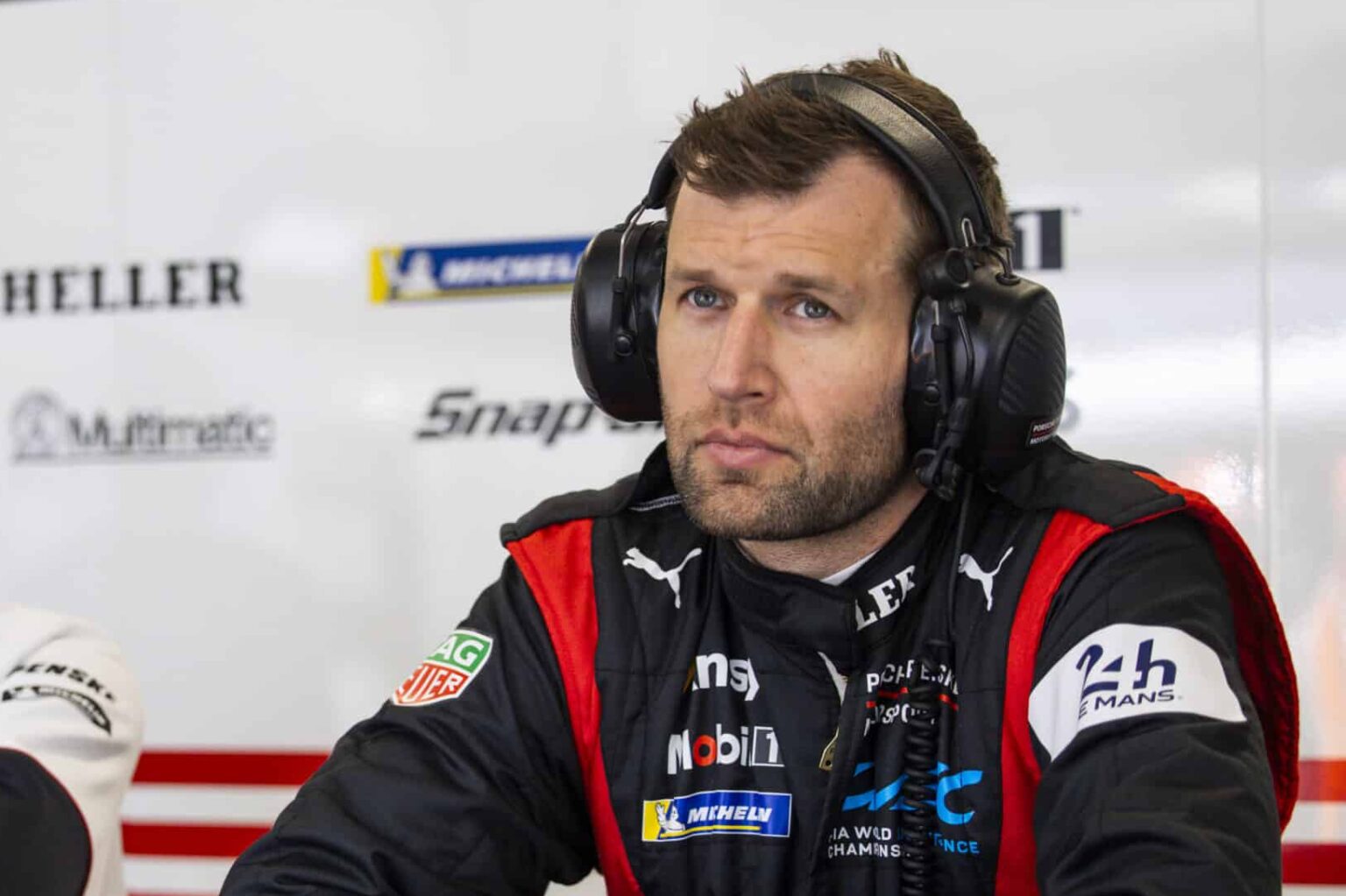 CHRISTENSEN Michael (dnk), Porsche Penske Motorsport, Porsche 963, portrait during the Qatar Airways Qatar 1812 KM, 1st round of the 2024 FIA World Endurance Championship, from February 29 to March 02, 2024 on the Losail International Circuit in Lusail, Qatar - Photo Julien Delfosse / DPPI