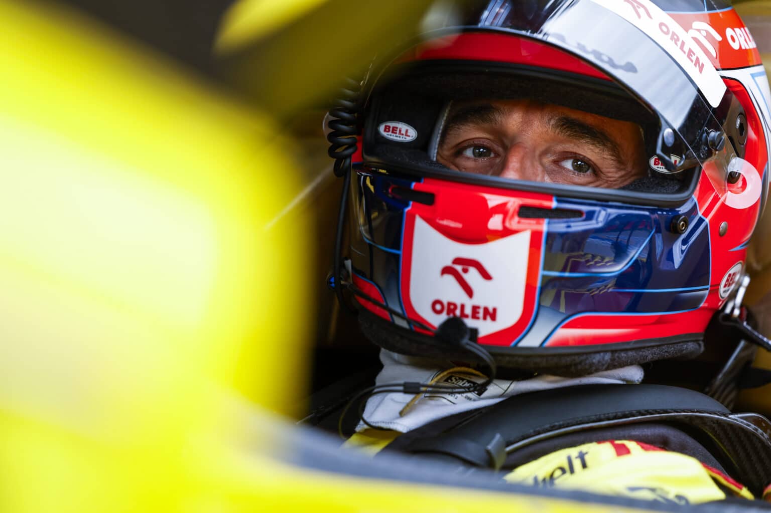 KUBICA Robert (pol), AF Corse, Ferrari 499P #83, Hypercar, portrait during the 6 Hours of Imola 2025, 2nd round of the 2025 FIA World Endurance Championship, from April 18 to 20, 2025 on the Autodromo Internazionale Enzo e Dino Ferrari in Imola, Italy - Photo Julien Delfosse / DPPI