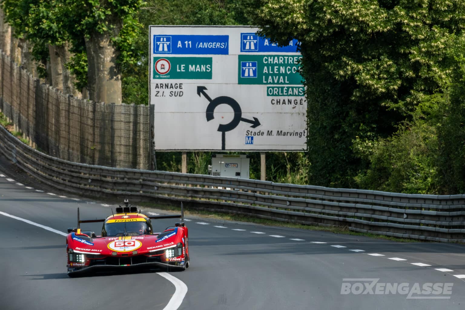 Nicklas Nielsen, Ferrari, Le Mans. Foto: Niklas Majgaard/Boxengasse