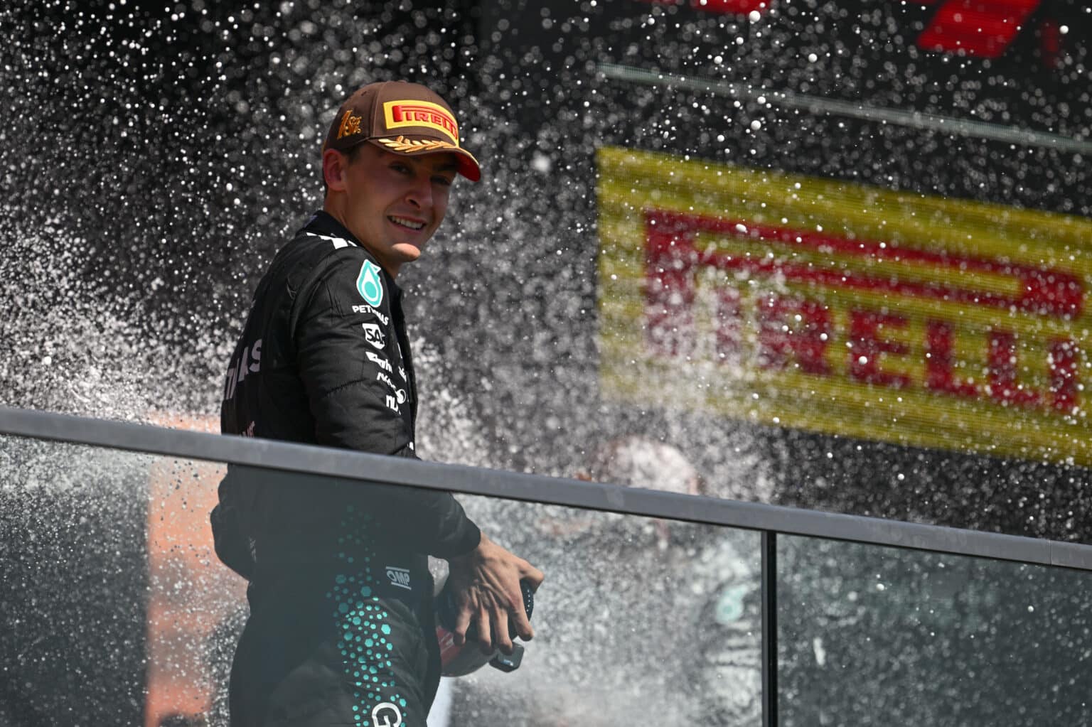 Formel 1 - Mercedes-AMG PETRONAS F1 Team, Großer Preis von Spanien 2025. George Russell 

Formula One - Mercedes-AMG PETRONAS F1 Team, 2025 Spanish Grand Prix. George Russell. Foto: Mercedez-Benz Media