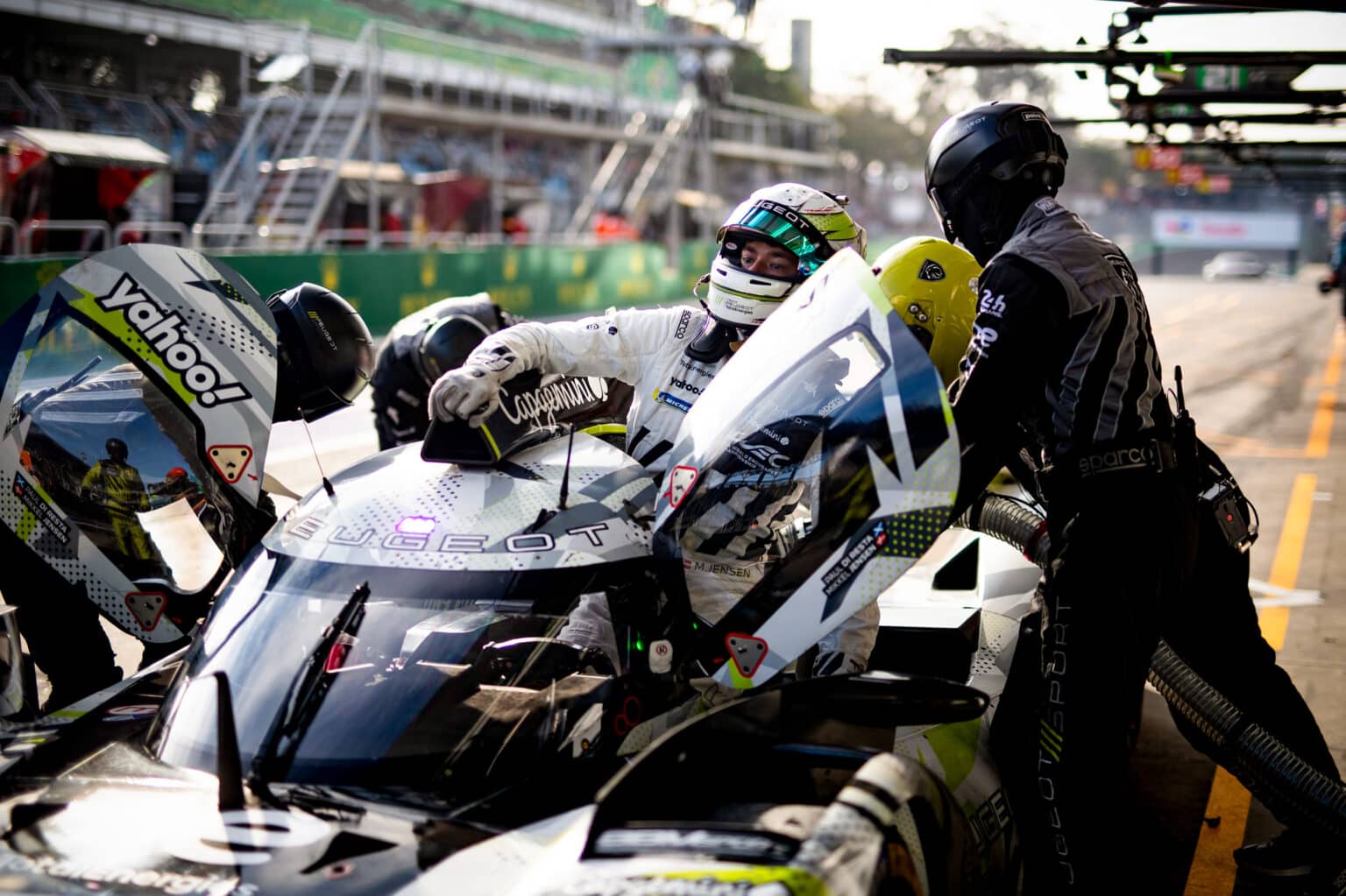 JENSEN Mikkel (dnk), Peugeot TotalEnergies, Peugeot 9X8 #93, Hypercar, portrait during the Rolex 6 Hours of Sao Paulo 2025, 5th round of the 2025 FIA World Endurance Championship, from July 11 to 13, 2025 on the Interlagos Circuit in Sao Paulo, Brazil - Photo Joao Filipe / DPPI