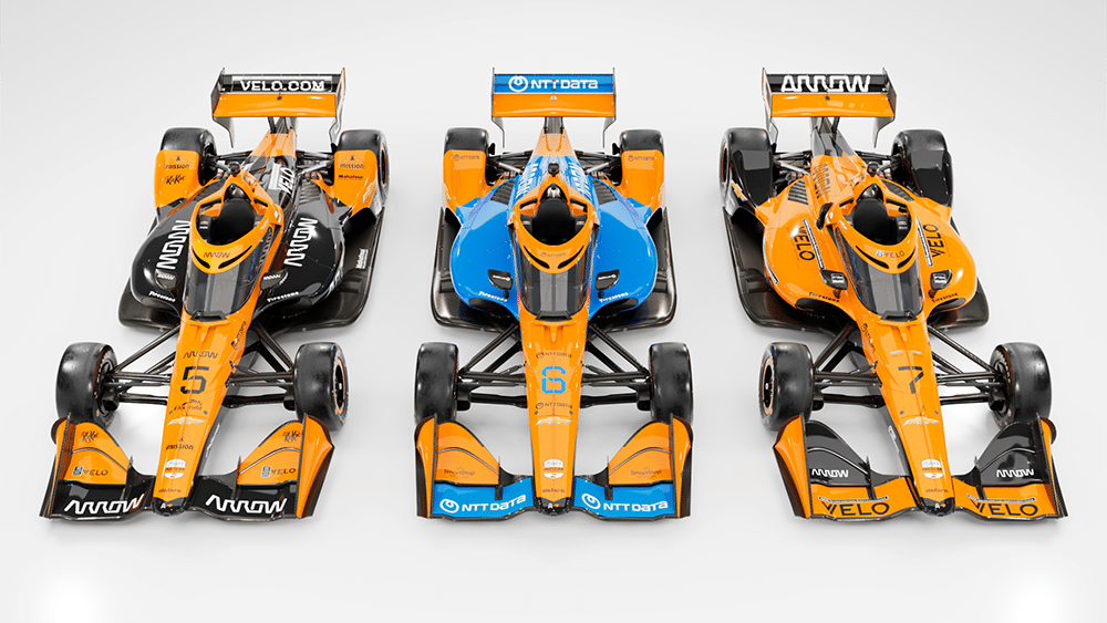 McLaren har præsenteret bilerne til Pato O'Ward, Nolan Siegel og Christian Lundgaard.