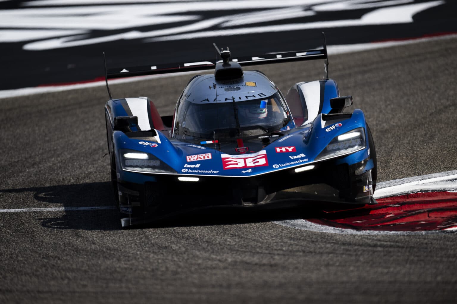 36 DA COSTA Antonio Felix (prt), MAKOWIECKI Frédéric (fra), Alpine Endurance Team, Alpine A424 #36, Hypercar, action during the 8 Hours of Bahrain 2025, 8th round of the 2025 FIA World Endurance Championship, from November 6 to 8, 2025 on the Bahrain International Circuit in Sakhir, Bahrain - Photo Fabrizio Boldoni / DPPI