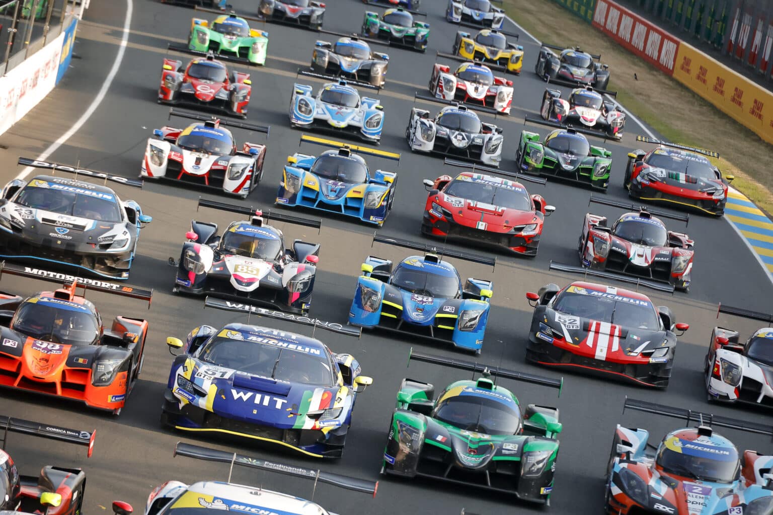 Collective RTLM photo during the Road to Le Mans 2025, 3rd round of the 2025 Michelin Le Mans Cup, from June 10 to 14, 2025 on the Circuit des 24 Heures du Mans in Le Mans, France - Photo Paulo Maria / DPPI