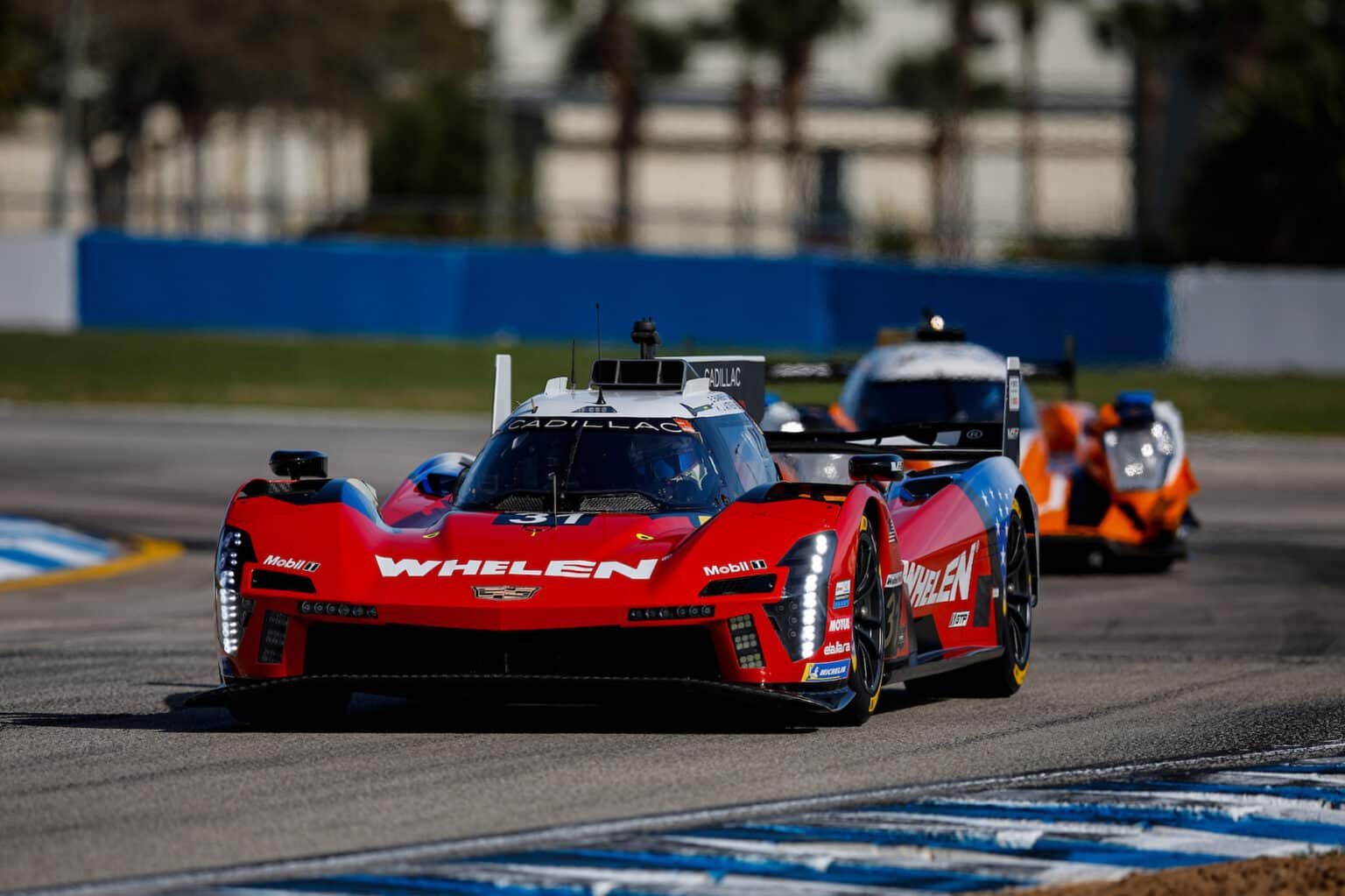 #31: Cadillac Whelen, Cadillac V-Series.R, GTP: Jack Aitken, Earl Bamber, Frederik Vesti