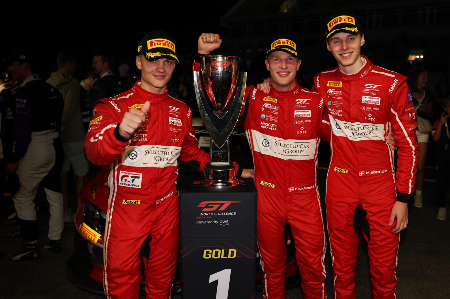 #71 - Selected Car Racing - Frederik Schandorff - Malte Ebdrup - Simon Birch - Ferrari 296 GT3 EVO. Foto: SRO/JEP